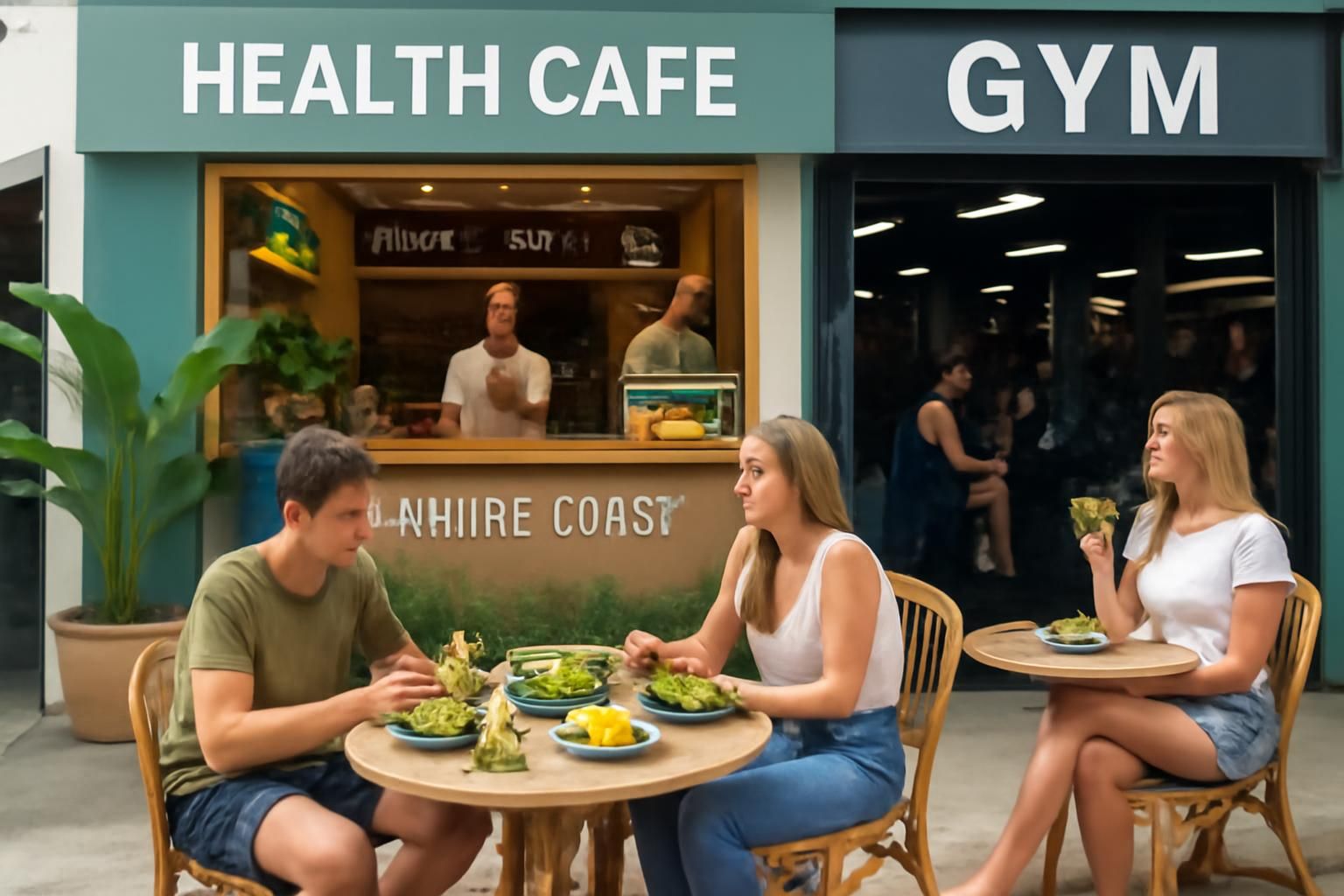 discover the best healthy eating spots near gyms in sunshine coast, australia, offering nutritious meals to fuel your workouts and support your wellness journey.